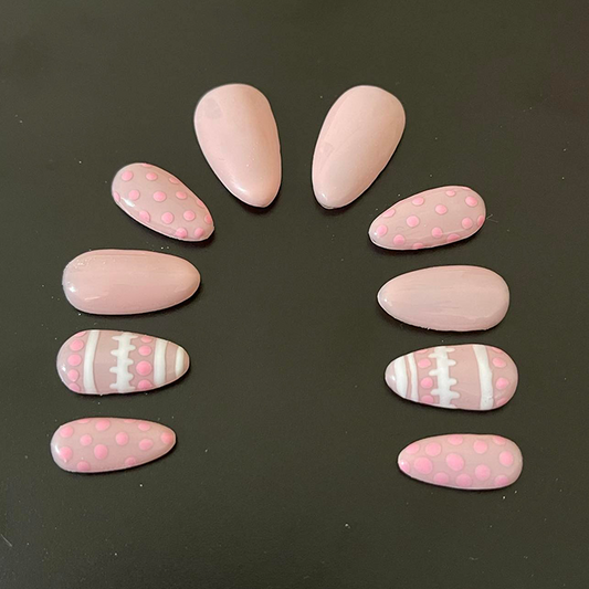 Hand Crafted Easter Eggs Nail Set
